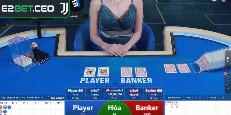Baccarat Online E2BET Làm Chủ Cuộc Chơi, Thắng Lớn Mỗi Ngày 2 Hướng dẫn người chơi mới làm quen với Baccarat online