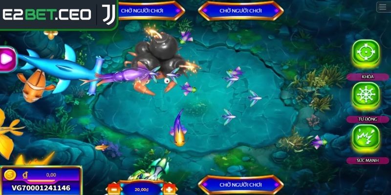 Bắn Cá Cua Vàng E2Bet – Kho Báu Và Trúng Thưởng Bất Tận 3 Không bắn sinh vật ở rìa màn hình