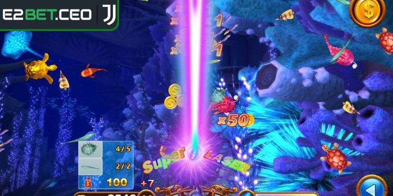 Bắn Cá Đại Dương E2Bet – Siêu Game Không Gian 3D Sống Động 1 Giới thiệu bắn cá Đại Dương E2Bet