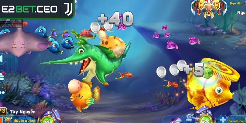 Bắn Cá Rùa Xanh E2Bet – Hành Trình Thư Giãn Với Thưởng To 3 Bí kíp săn Boss để thắng lớn