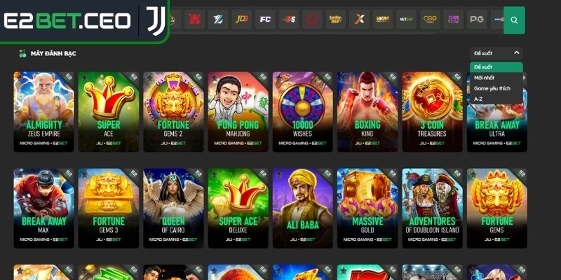 Nổ Hũ Jili E2BET Săn Thưởng Bùng Nổ Cùng Kho Slot Đỉnh Cao 1 Giới thiệu tổng quan về Nổ hũ Jili E2BET