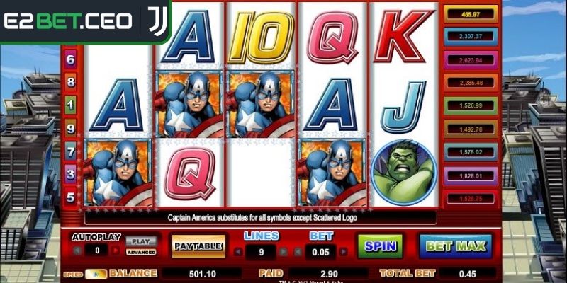 Nổ Hũ Siêu Anh Hùng E2BET – Trải Nghiệm Slot Game Cực Đã 2 Hướng dẫn chơi nổ hũ siêu anh hùng cho newbie